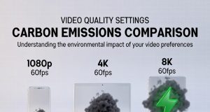 Hábitos tecnológicos ecológicos: Reduce tu huella de carbono digital Ajustes de calidad de vídeo comparados con su impacto ambiental y ajustes ecológicos recomendados