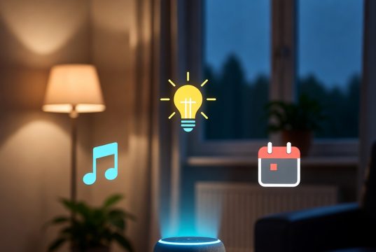 Як зламати голосовий помічник: Зробіть Alexa або Siri своїм особистим тренером з продуктивності Голосовий асистент, який керує вечірньою процедурою відходу до сну з приглушеним світлом і розслаблюючою музикою у вітальні.