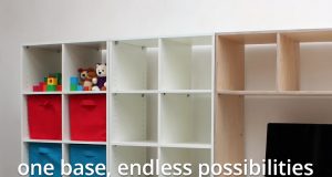 Нестандартні хаки для зберігання речей: Невдачі IKEA перетворилися на перемоги. 🛠️🏆 Три варіації одного й того ж стелажа ІКЕА, пристосованого для різних потреб зберігання: іграшок, вина та письмового столу.