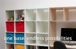 Нестандартні хаки для зберігання речей: Невдачі IKEA перетворилися на перемоги. 🛠️🏆 Три варіації одного й того ж стелажа ІКЕА, пристосованого для різних потреб зберігання: іграшок, вина та письмового столу.